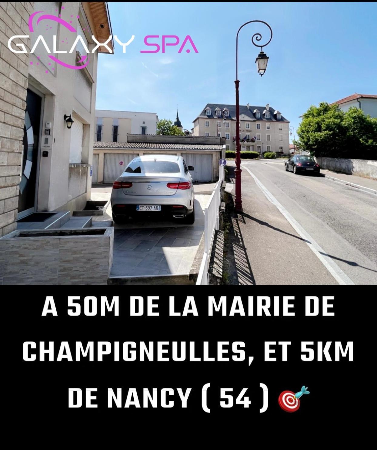 Galaxy Spa - Suite Venus Jacuzzi Et Sauna Privatif Champigneulles Eksteriør billede