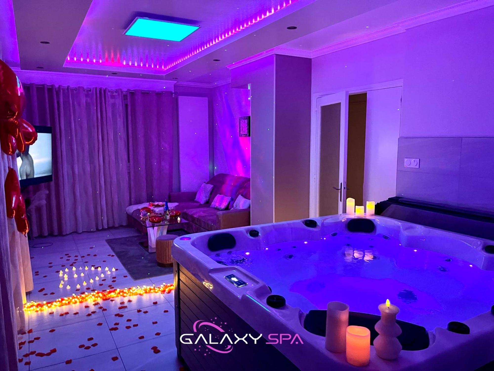 Galaxy Spa - Suite Venus Jacuzzi Et Sauna Privatif Champigneulles Eksteriør billede